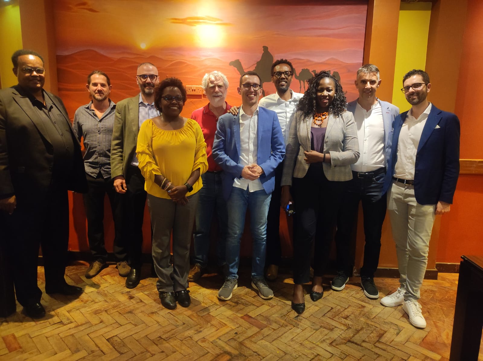 Cena del Club a Nairobi con imprenditori italiani e partner africani